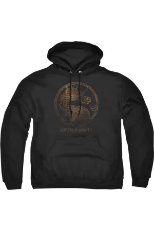 Mortal Kombat X Metal Seal Adult Pull Over Hoodie / Hooded Sweatshirt